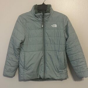 The North Face Kids' Light teal green Puffer Jacket